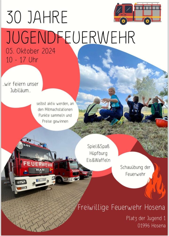 30 Jahre Jugendfeuerwehr