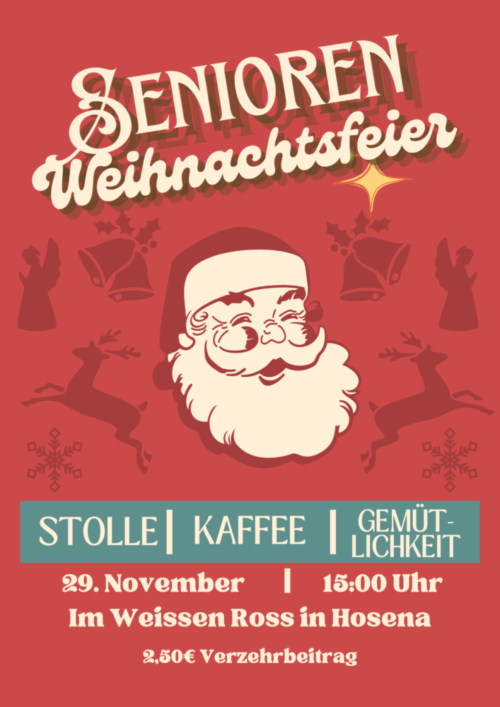 Senioren Weihnachtsfeier